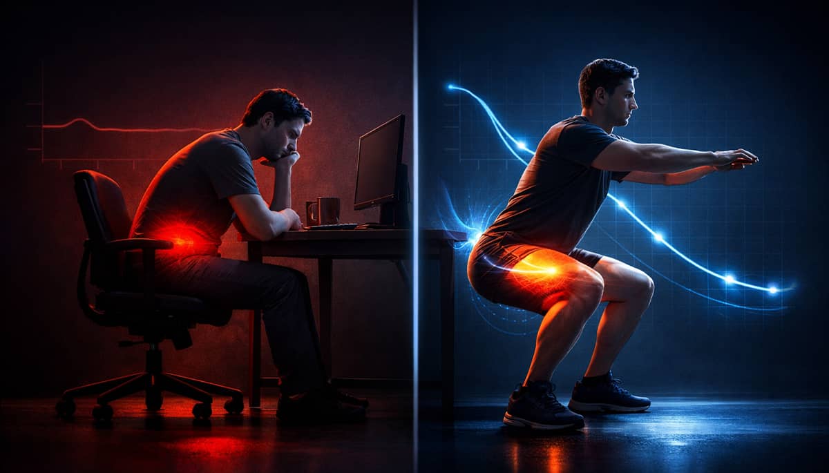 Ten squats may work better than a 30-minute walk