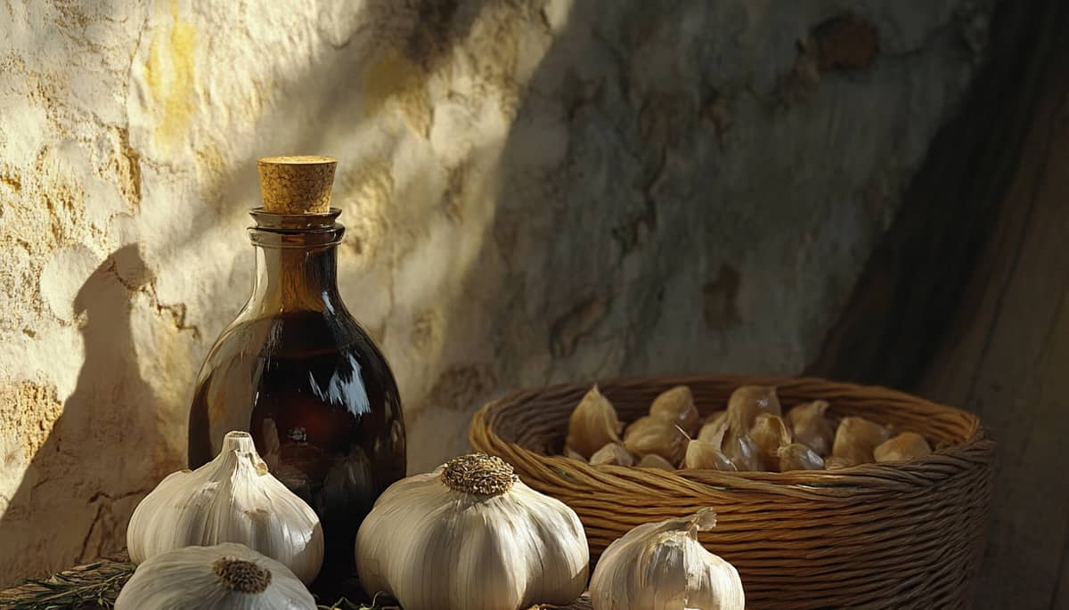 Aged garlic (kyolic)