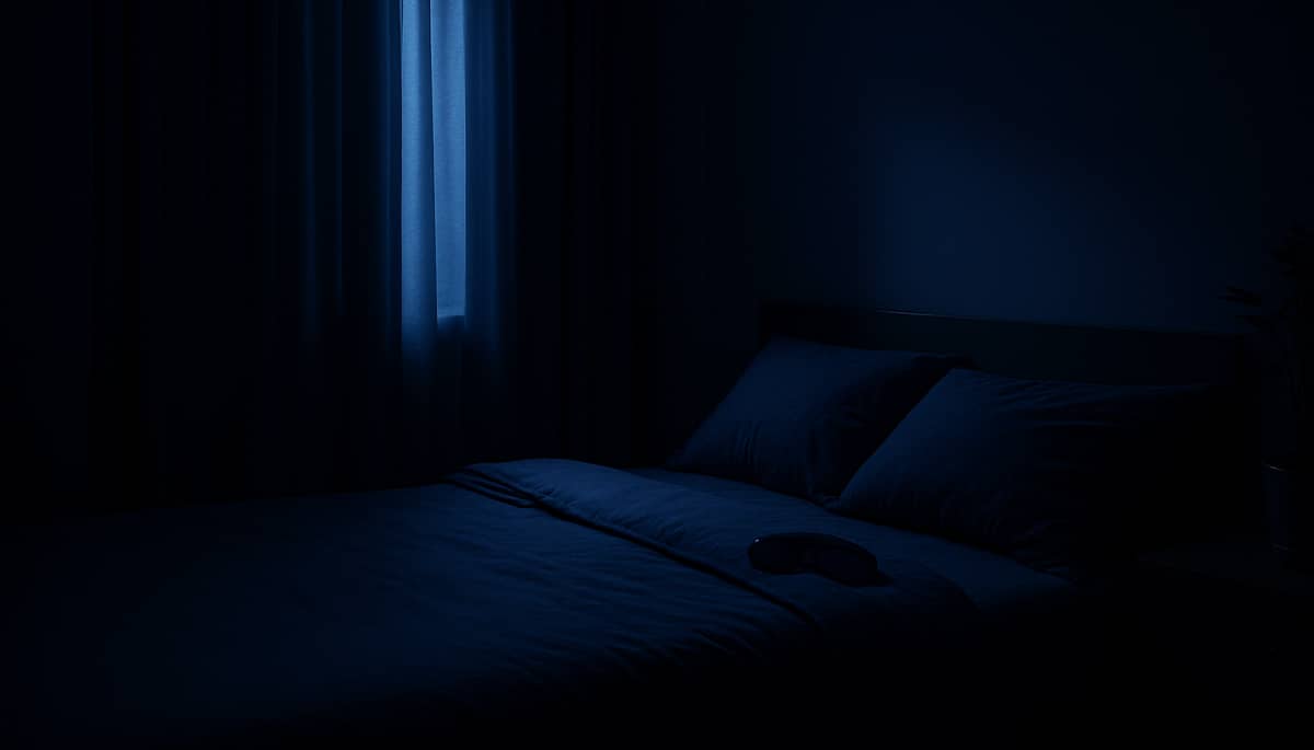 Darkness in the bedroom