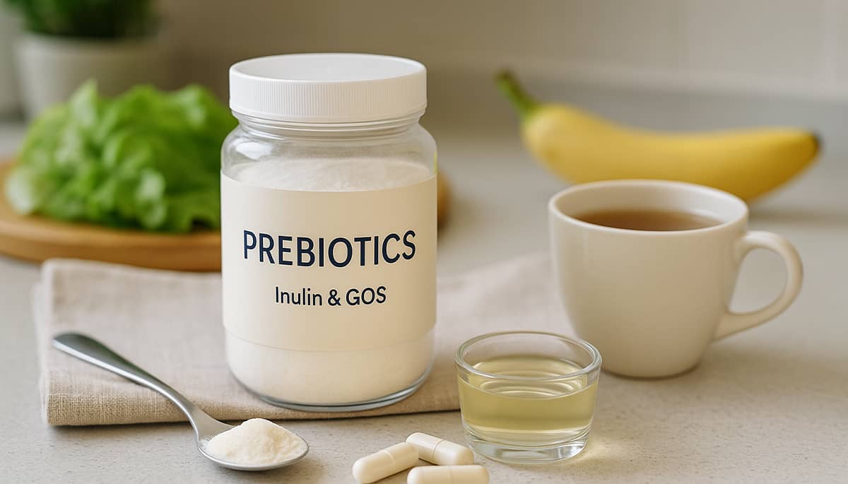 Prebiotyki (inulina i galaktooligosacharydy)